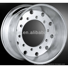 Roues de camion en aluminium poli 22,5 * 8,25 pour TRAILER